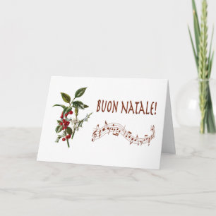 Buon Natale Holiday Card