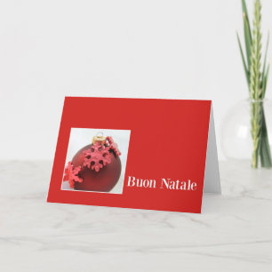 Buon Natale - Italian Christmas Card