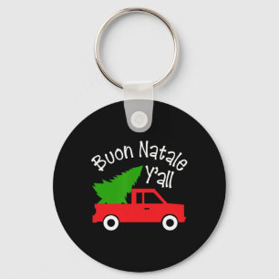 Buon natale italian christmasy#39;all funny italy key ring