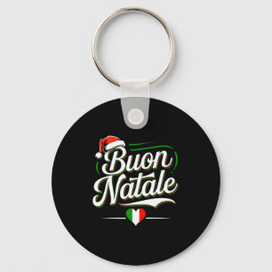 Buon Natale Italian Family Christmas Italy Pride H Key Ring