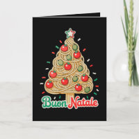 Buon Natale Italian Pasta Christmas Tree Xmas