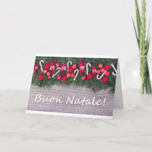 ***BUON NATALE*** MERRY CHRISTMAS FAMILY/FRIENDS CARD