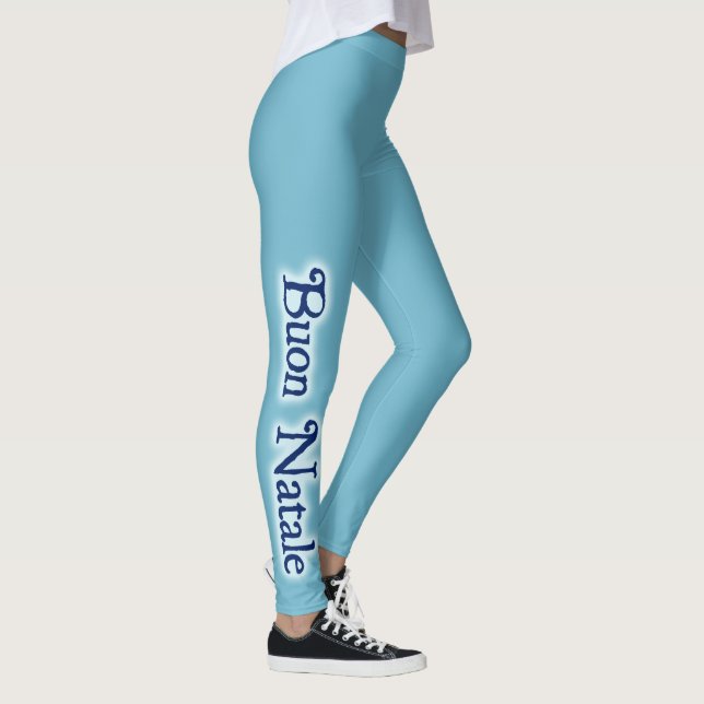 Buon Natale On ice Leggings (Right)