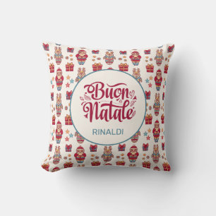 Buon Natale Personalised Cushion