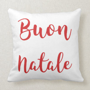 Buon Natale Pillow
