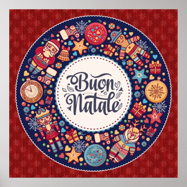 Buon Natale Poster (Front)