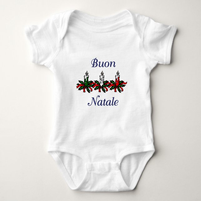 Buon Natale shirt for kids (Front)