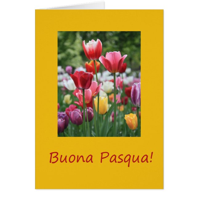 Buona Pasqua Italian Happy Easter (Front)