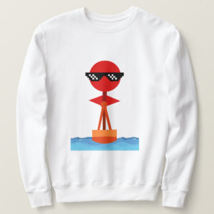 buoy shaped human sweatshirt