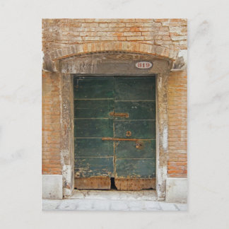 Burano Door Postcard