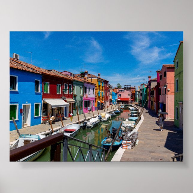 Burano houses poster (Front)