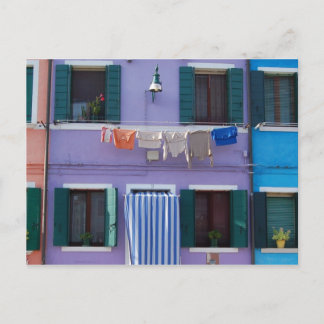 Burano Island Postcard