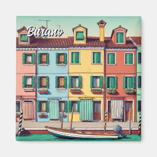 Burano Italy Magnet