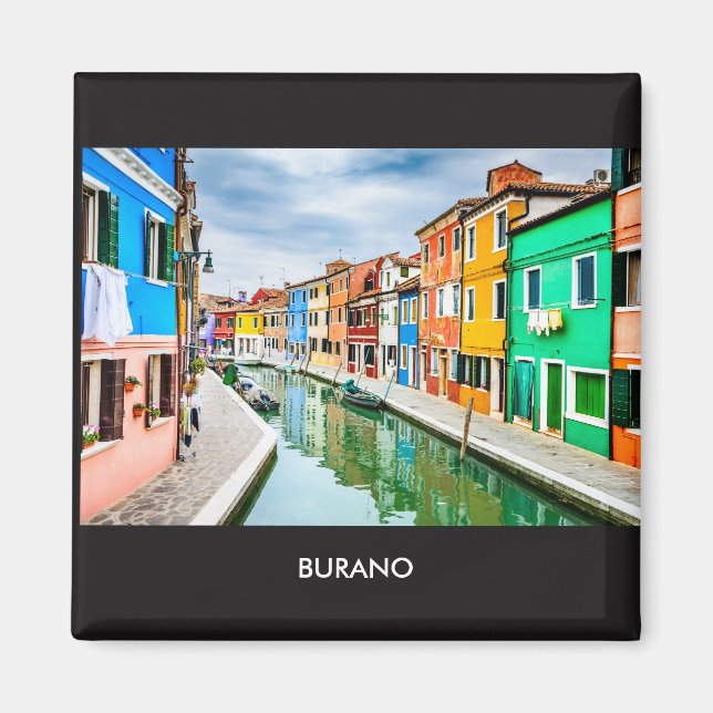 Burano, Italy Magnet (Front)