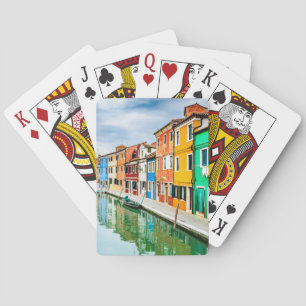 Burano, Italy Playing Cards