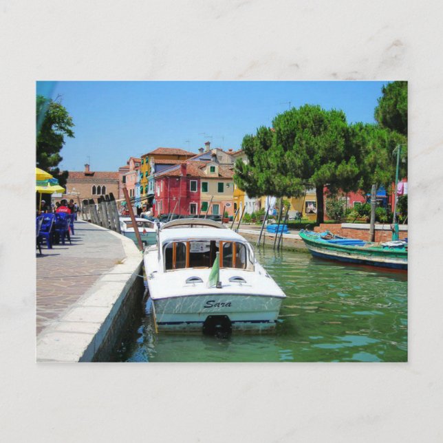 Burano, Italy Postcard (Front)
