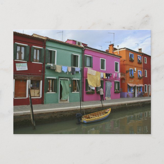 Burano, Italy Postcard (Front)