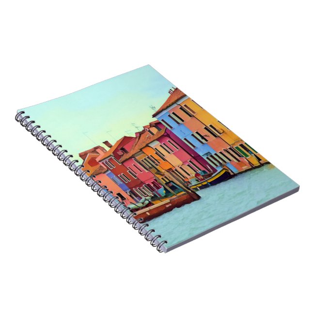 BURANO - Venetian Lagoon Venice - Burano Notebook (Right Side)