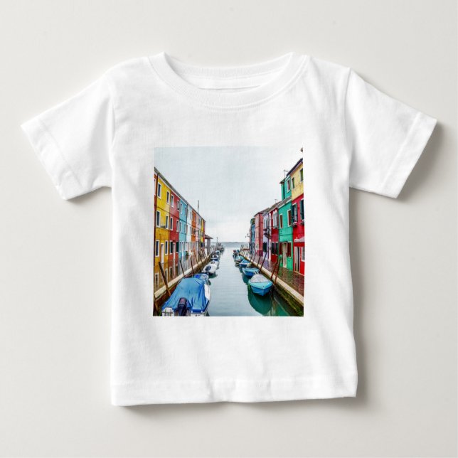 Burano Venice Metropolitan City of Venice Italy  Baby T-Shirt (Front)