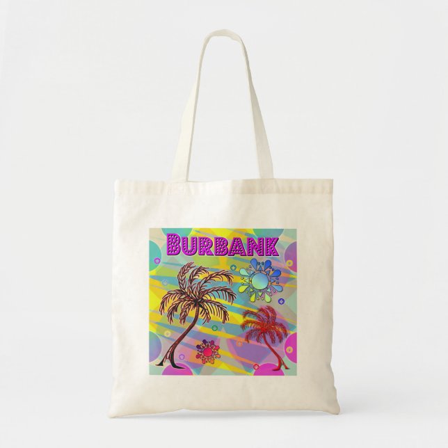 Burbank Happy and Hope Tote Bag (Front)