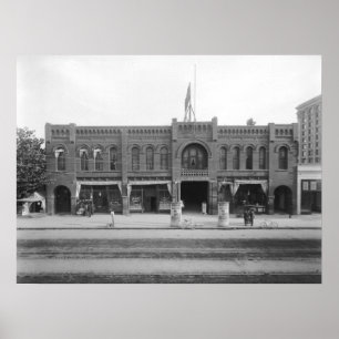 Burbank Theatre, California, c1903 Poster