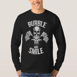 Burble and Smile Motorbike Chopper T-Shirt