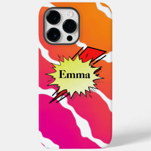 Burbujas cómicas Bang Boom Pow Wham Case-Mate iPhone 14 Pro Max Case