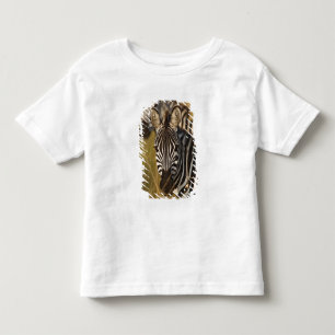 Burchell's Zebra in tall summer grass, Masai Toddler T-Shirt
