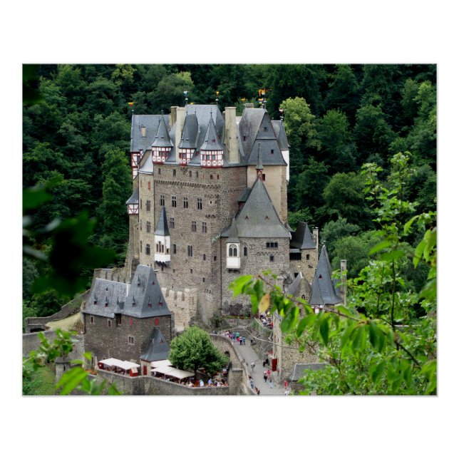 Burg Eltz castle, Germany Poster (Front)