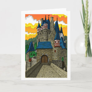 Burg Eltz - In Colour - Greeting Card