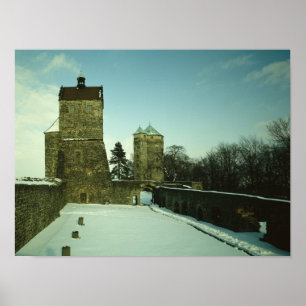 Burg Stolpen, built c.1100 Poster