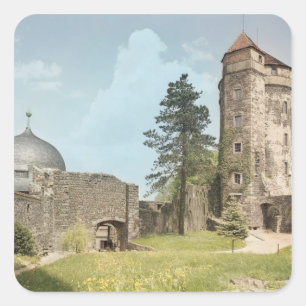 Burg Stolpen, Cosel Tower Square Sticker