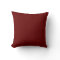 burgandy pillow