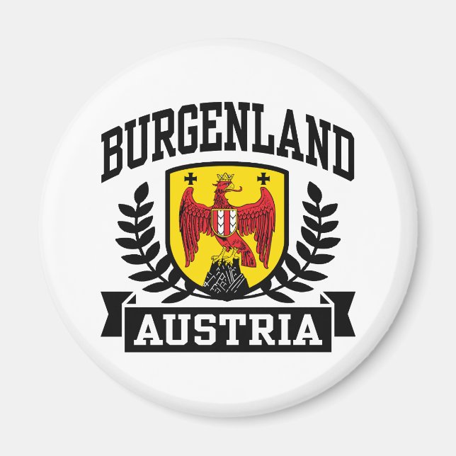 Burgenland Austria Magnet (Front)