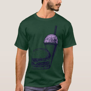 Burger and a Grape Snow Cone T-Shirt