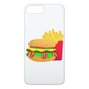 Burger and Fries Case-Mate iPhone Case
