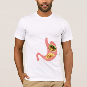 Burger and Fries in My Stomach T-Shirt