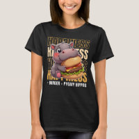 Burger And Pygmy Hippos Make Me Happy