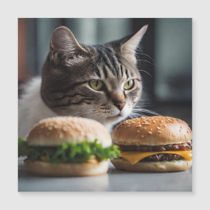 Burger Buddy- cat art
