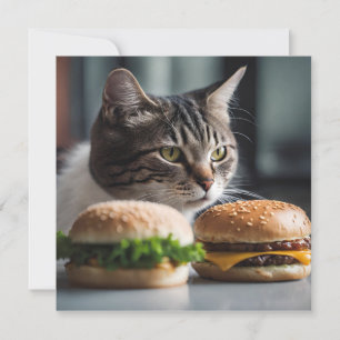 Burger Buddy- cat art