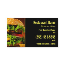 Burger Business Card