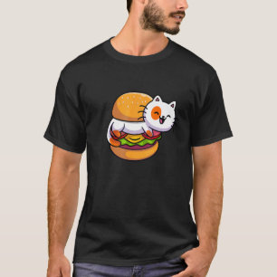 Burger cheeseburgers hamburger fast food snacks ba T-Shirt