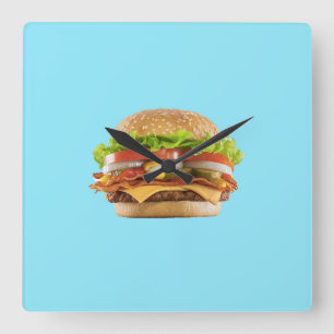 Burger Clock
