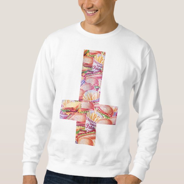 Burger Cross Sweatshirt (Front)