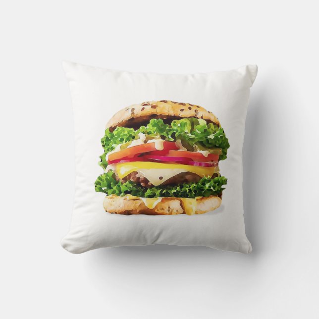 Burger Cushion (Front)