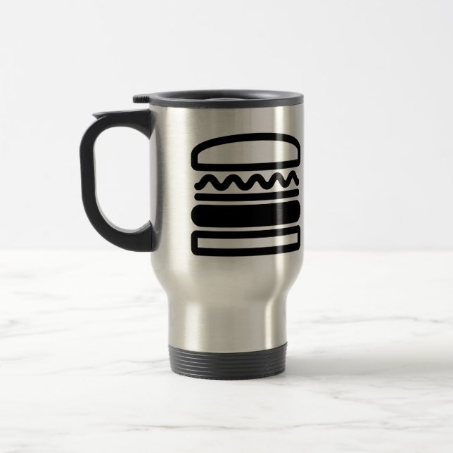 Burger Dreams Travel Mug (Left)