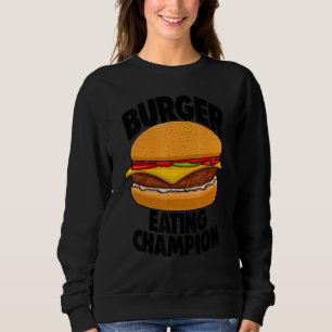 Burger Eating Champion   Burger Tees Women Foodie