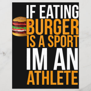 Burger Hamburger BBQ Humour Funny Pun Gift Idea
