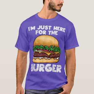 Burger Hamburger Fast Food Lover  T-Shirt