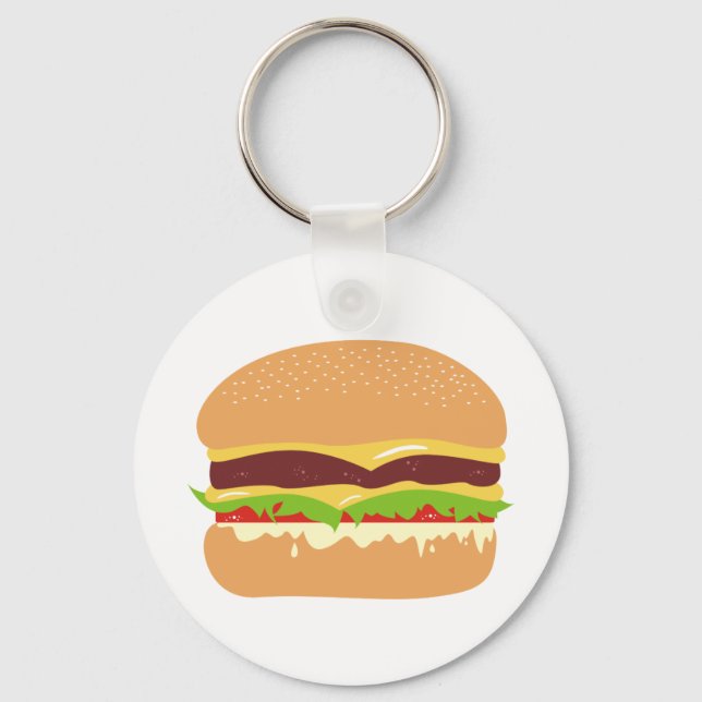 burger key ring (Front)